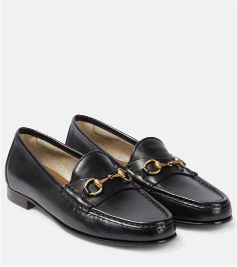 1953 horsebit loafer gucci|Gucci Horsebit detailed leather loafers.